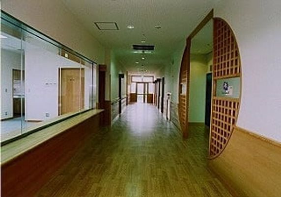 明るい廊下