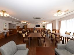 清潔感のある快適な食堂