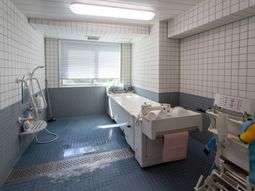 快適な設備が整った浴室