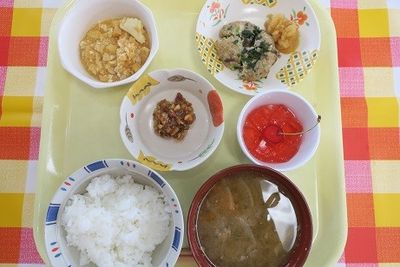 おいしそうな食事のトレー