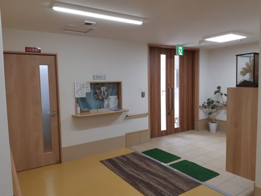 明るい廊下