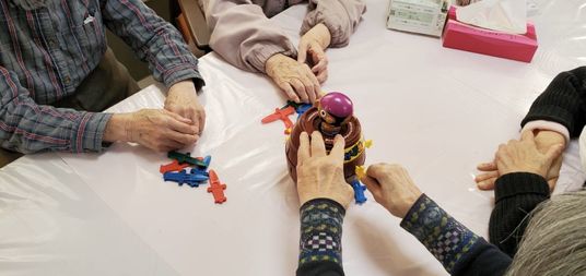 テーブルでのアクティビティ