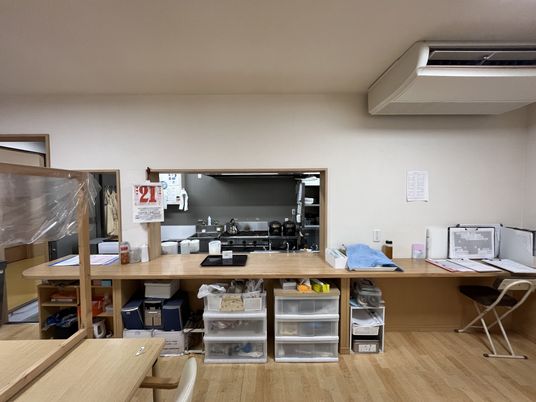 作業がしやすいキッチン