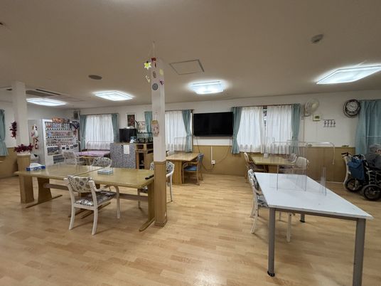 広々とした共有スペース