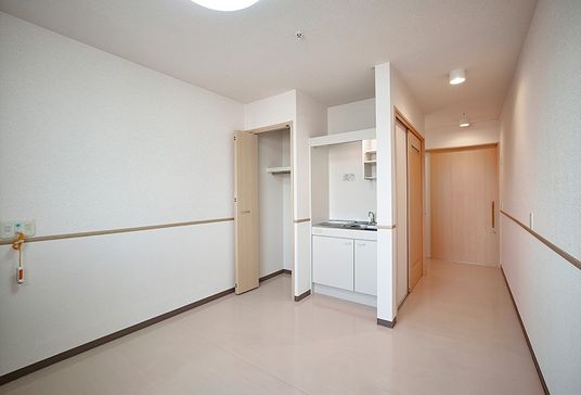 設備が整った居室