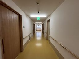 安全な歩行が可能な廊下