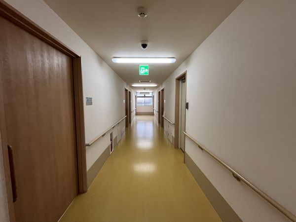安全な歩行が可能な廊下