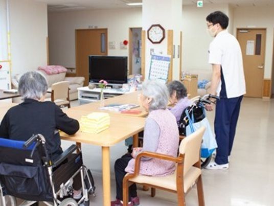 居室での日常風景