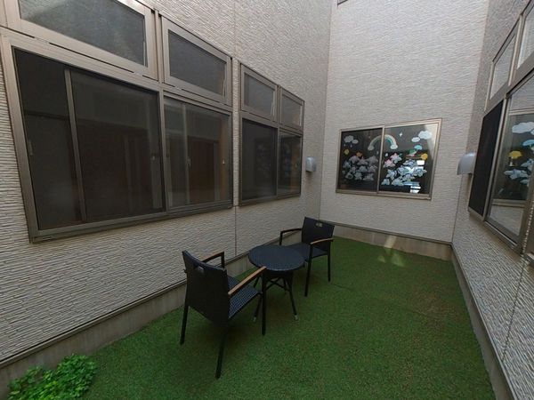 ゆったり庭の空間