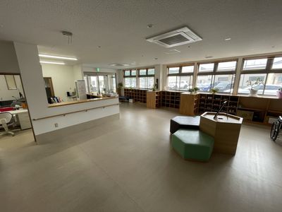 ゆとりある共有スペース