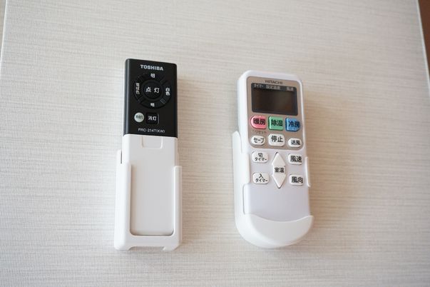 エアコンのリモコン2種類