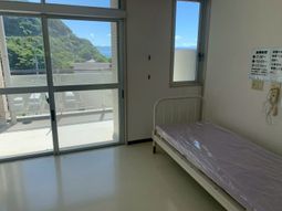 海が見える居室