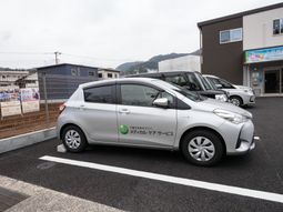 駐車場の配車準備完了