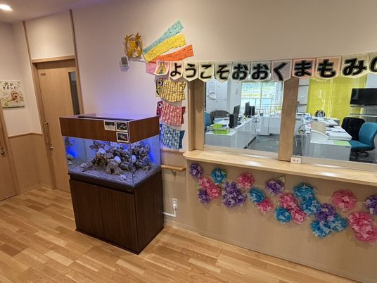 華やかな廊下の空間