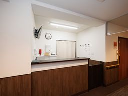 フロントカウンターの様子