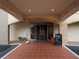 エントランスの柔らかい雰囲気