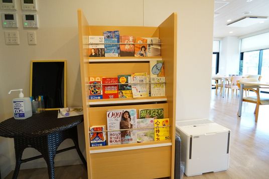 掲示物がある共有スペース