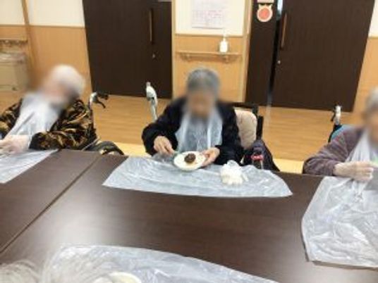 活動中の居室