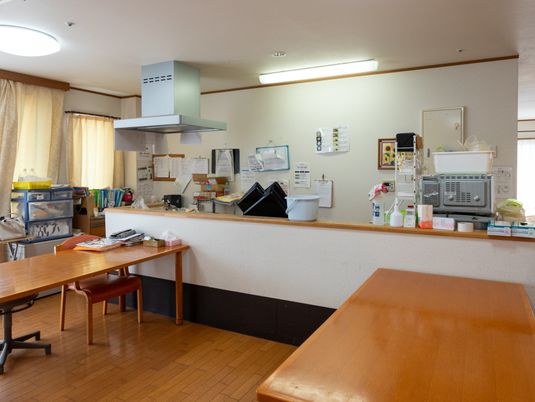 キッチンの一角