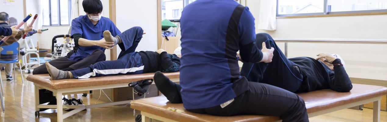 運動機能練習の様子