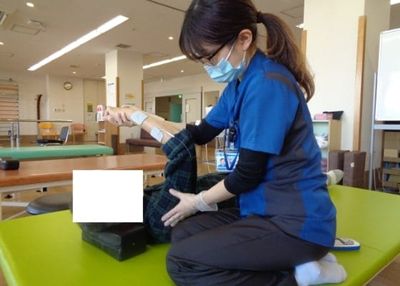 トレーニング中の室内