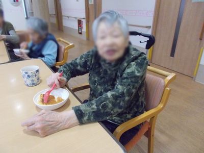 食事中の様子