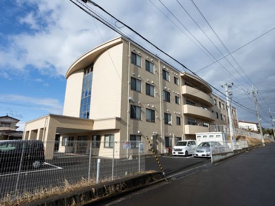多階層の外観
