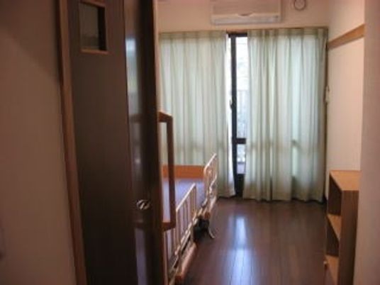 自然光が入る居室