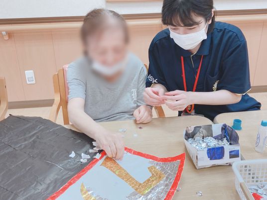 作業中の様子が見られる場所