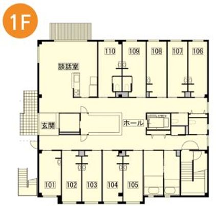 施設の見取り図