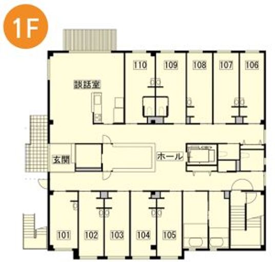 施設の見取り図