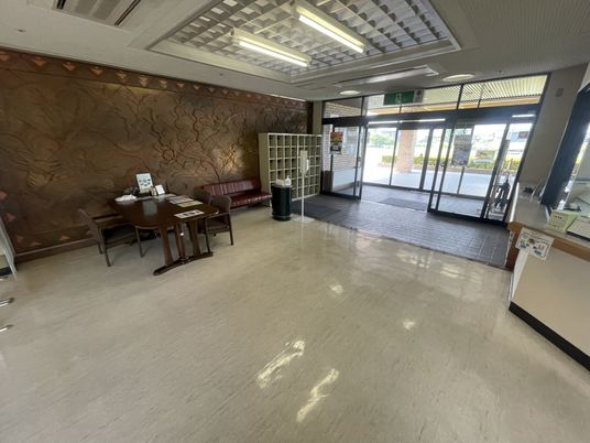 広々としたエントランス