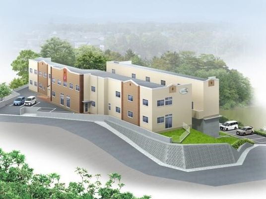 清潔感のある建物の外観