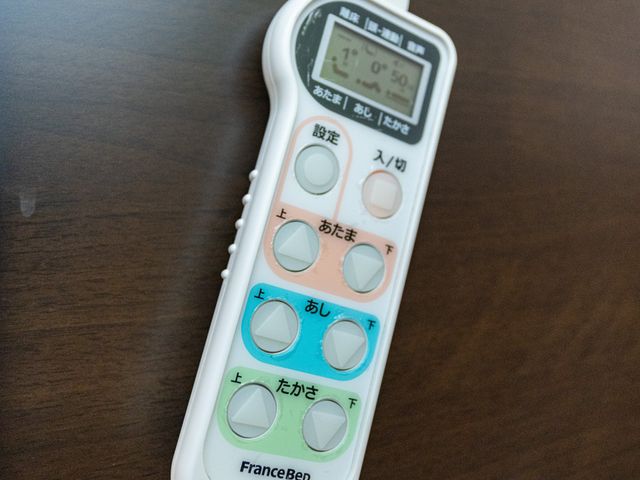 リモコン スタッフイメージ 操作が簡単なリモコンは、多くの機能を備えていますので、利用者へのサポートに役立ちます。