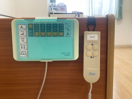 医療機器が備わる居室