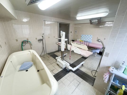 設備の充実した浴室