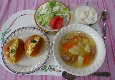 バラエティ豊かな料理