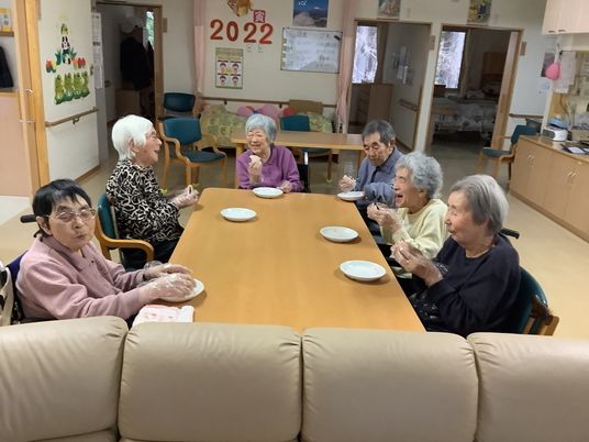楽しげな食堂