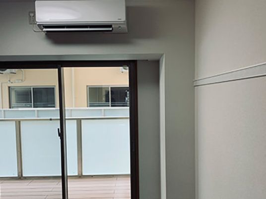明るい空間の居室