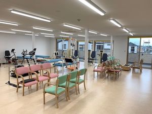 運動施設の室内