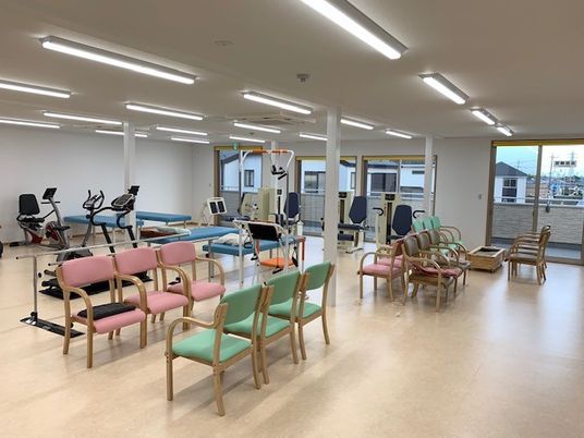 運動施設の室内