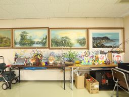 創作活動の光景