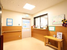 清潔な空間と掲示物