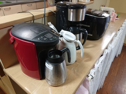 共有キッチンの一コーナー