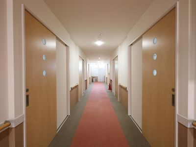 廊下の落ち着いた風景