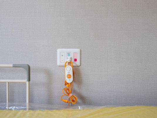 病室の内観