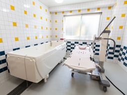 浴室の機能的な設備