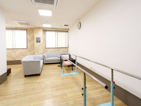 リハビリスペースのある部屋