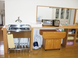 整頓されたキッチンスペース