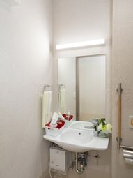 清潔な洗面台の様子